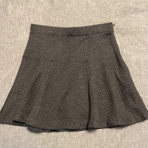 Old Navy Quilted Heather Gray Circle Skirt Size Small